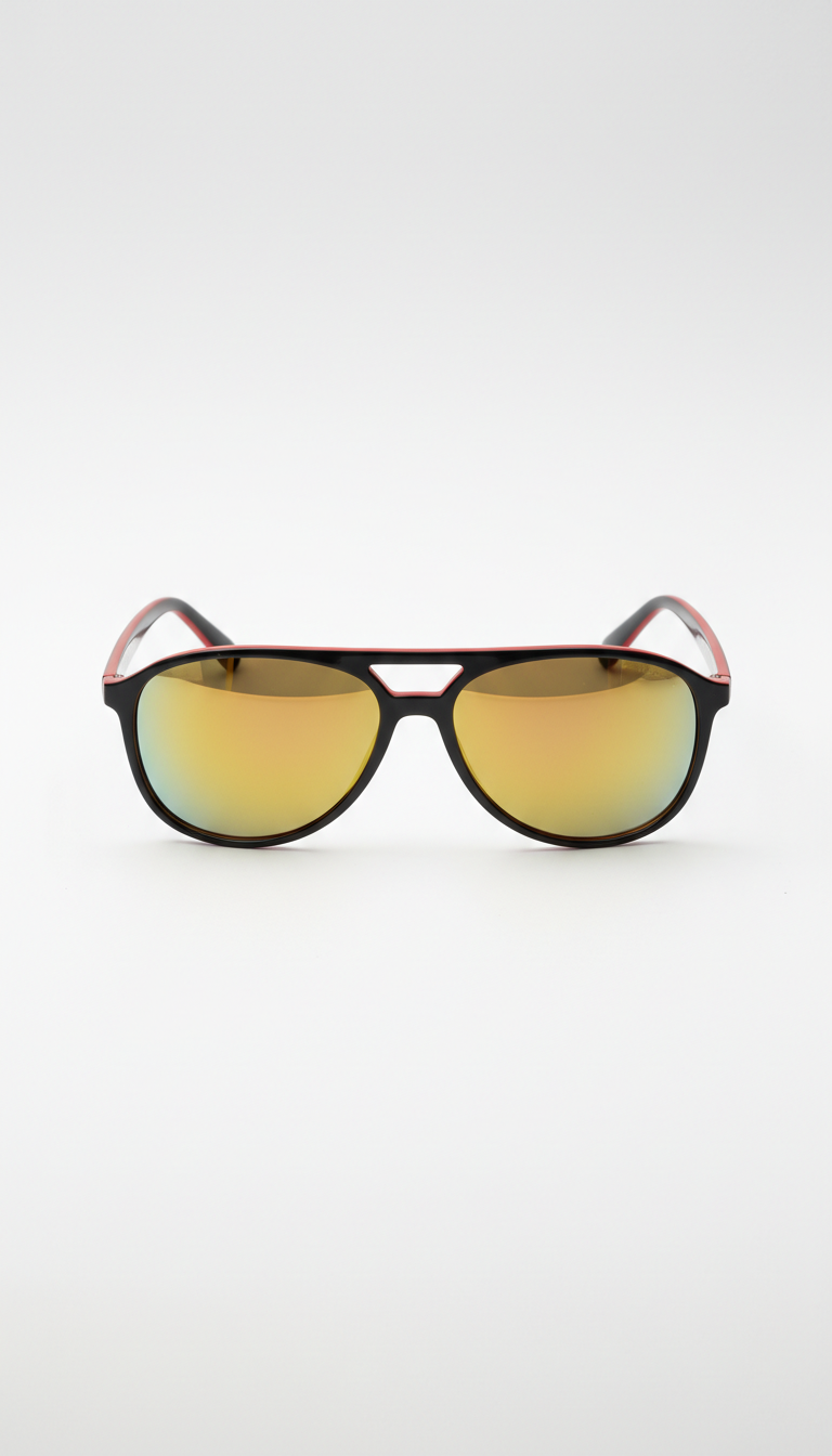 Acetate Sunglasses With Graphic Frames