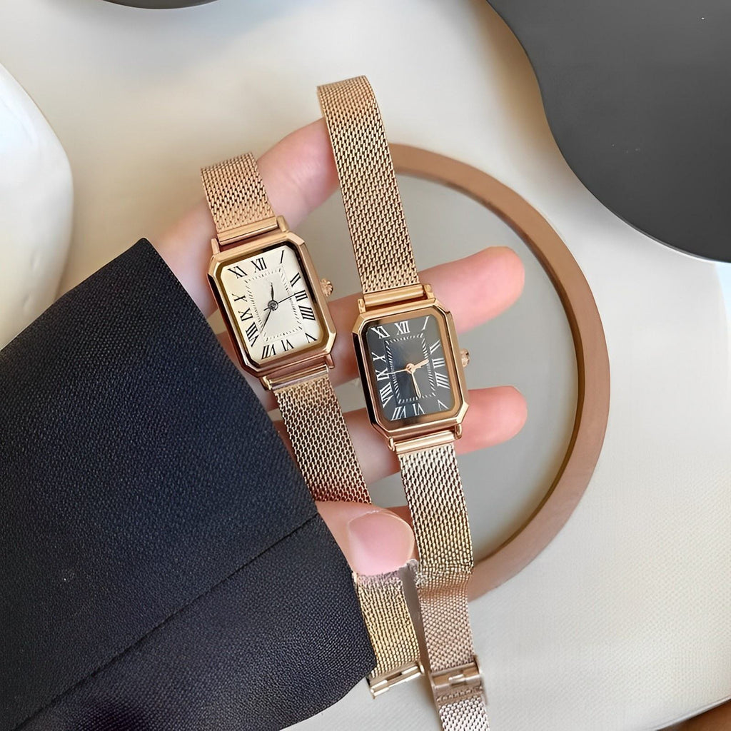 Women's Watch Rose Gold Life Waterproof Quartz Watch